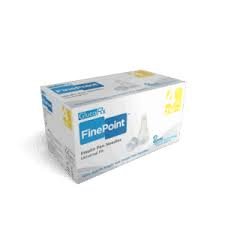 GlucoRx Finepoint Needles 4mm 31g - Pack of 100