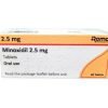 download (21) Minoxidil Tablets 2.5mg - Oral Use
