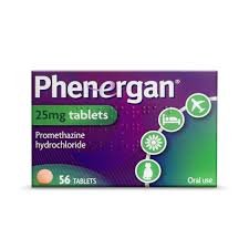 Phenergan 25mg (Promethazine Hydrochloride) - 56 Tablets