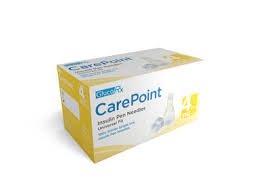 CarePoint Pen Needles 31g 4mm - Pack of 100